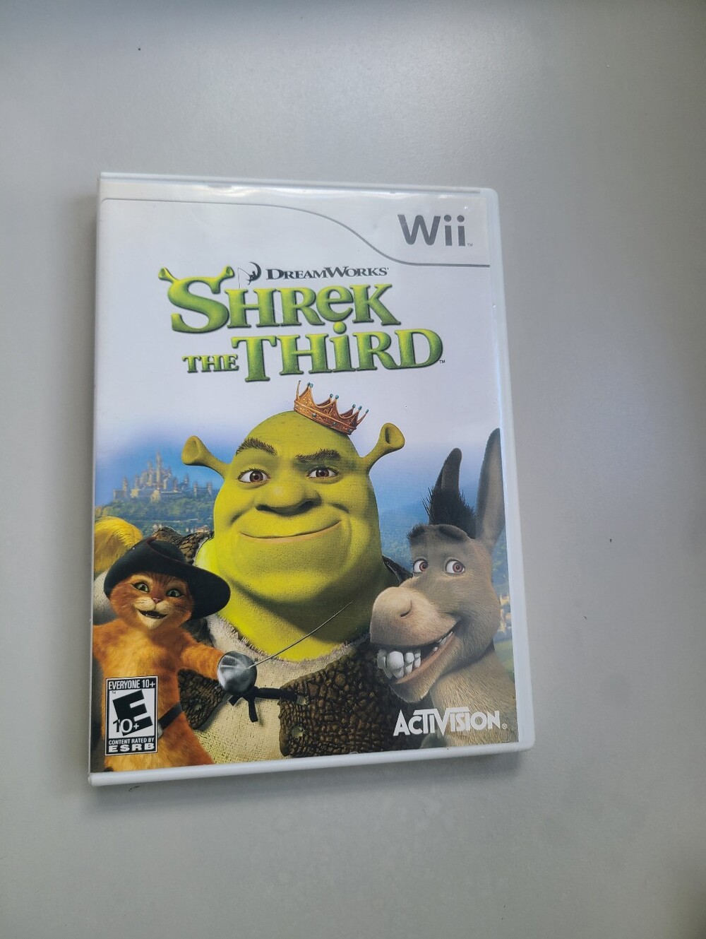 Activision Shrek the Third (Wii) - Green Cover